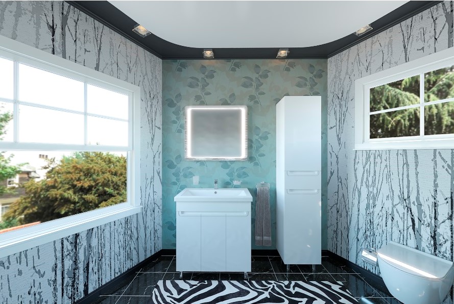 Шафка з умивальником Омега Elit 100, Аква Родос - Зображення 1892878-c8425.jpg