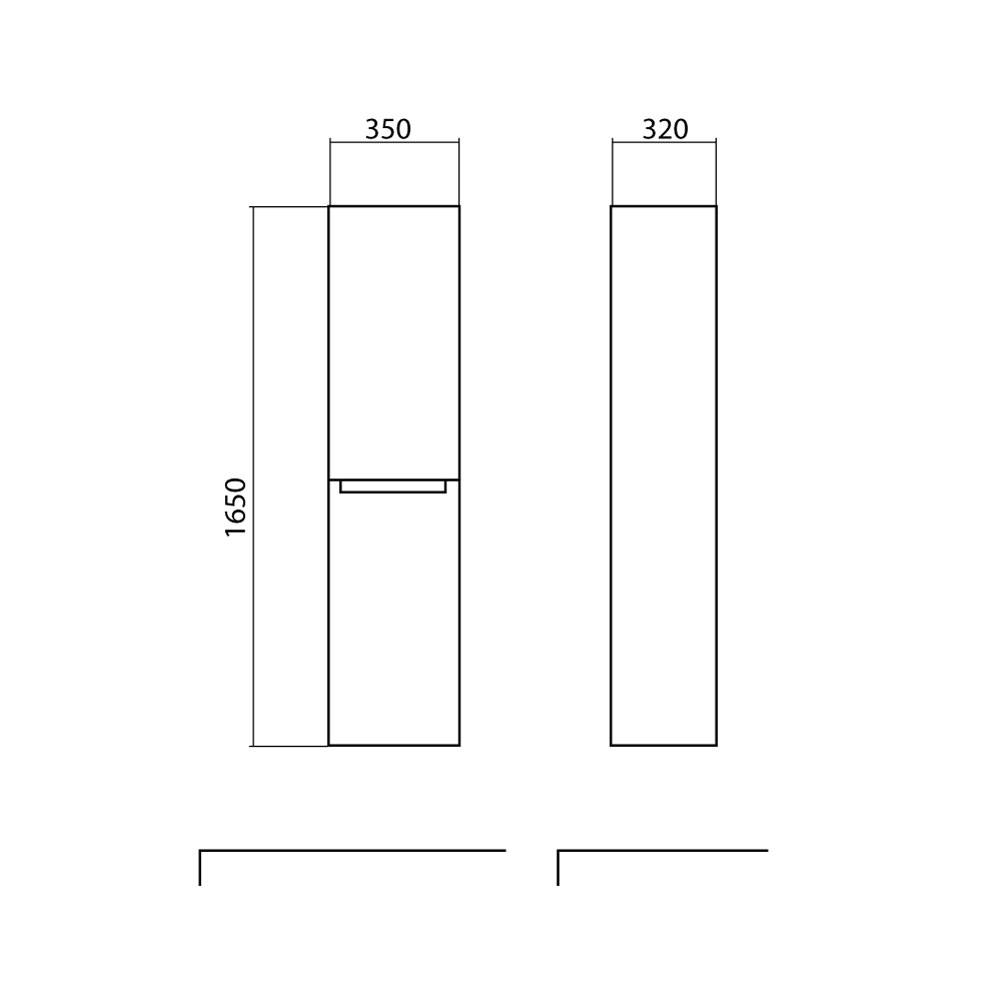 Пенал підвісний правий Омега, Аква Родос - Зображення 1892968-1d911.jpg