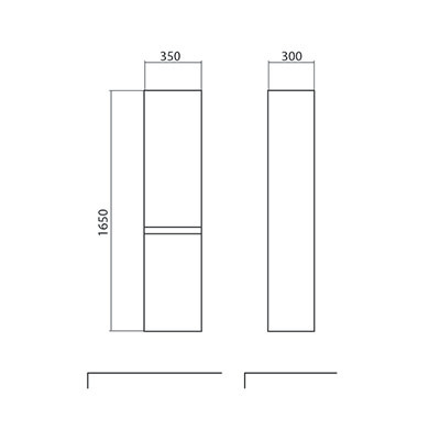 Пенал підвісний правий Вінтаж (Аліканте), Аква Родос - Зображення 1892970-17db4.jpg