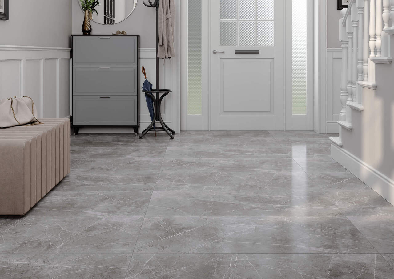 Плитка керамогранитная MD2990 Marble Mood Сірий RECT 600x1200x8 Golden Tile - Зображення 189413698-6ff47.jpg