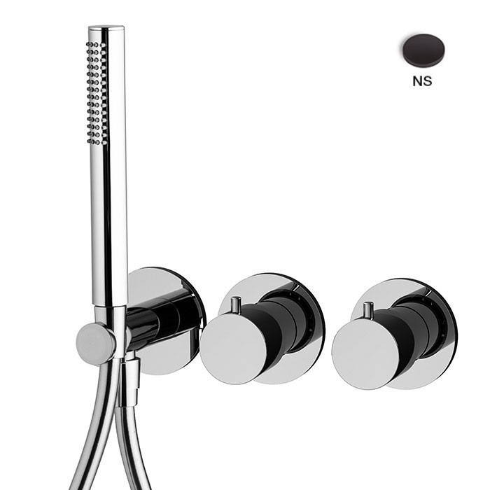 Змішувач для душу Fimatherm Black matt (F3149X9NS) Fima - Зображення