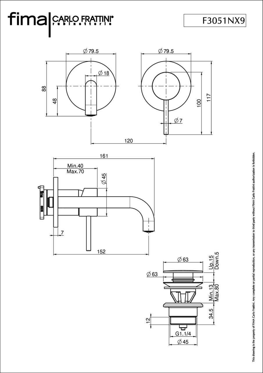 Змішувач для умивальника Spillo Up Black matt F3051X9-3510-3500NS Fima - Зображення 1895460-65c70.jpg