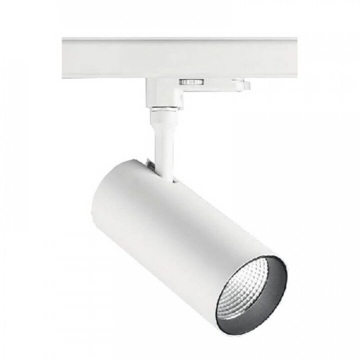 Трековий світильник SMILE 15W CRI80 24° 4000K WH (189611), IDEAL LUX - Зображення