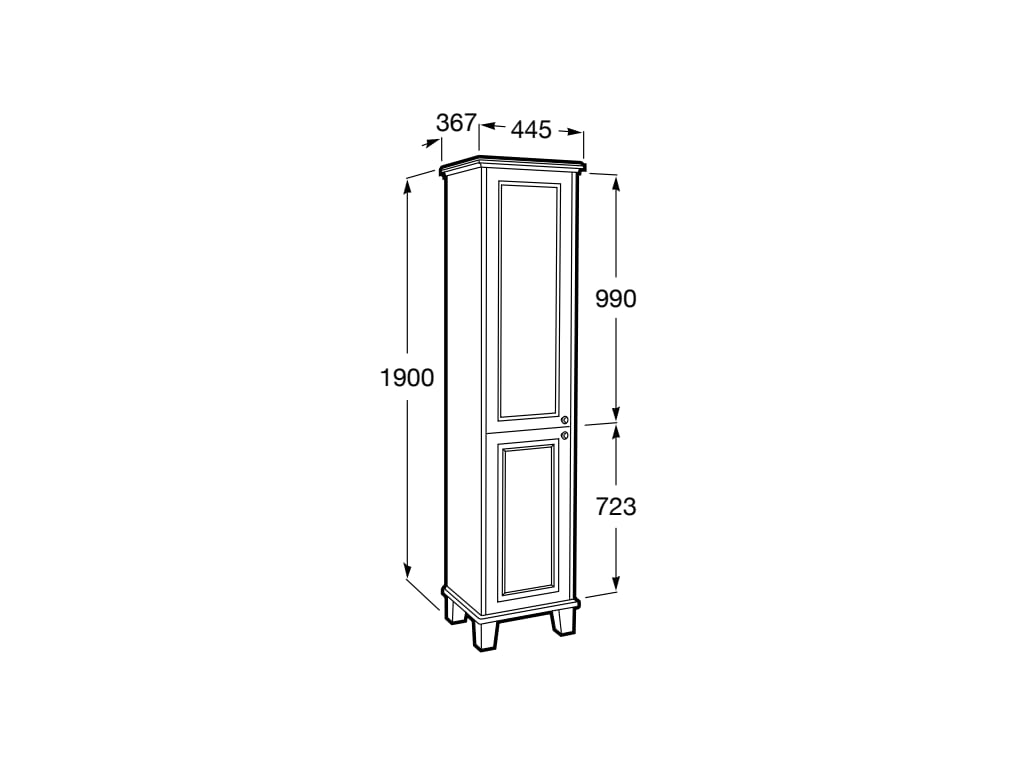 Пенал Carmen A857137415 Roca - Зображення 1895876-4e38d.jpg