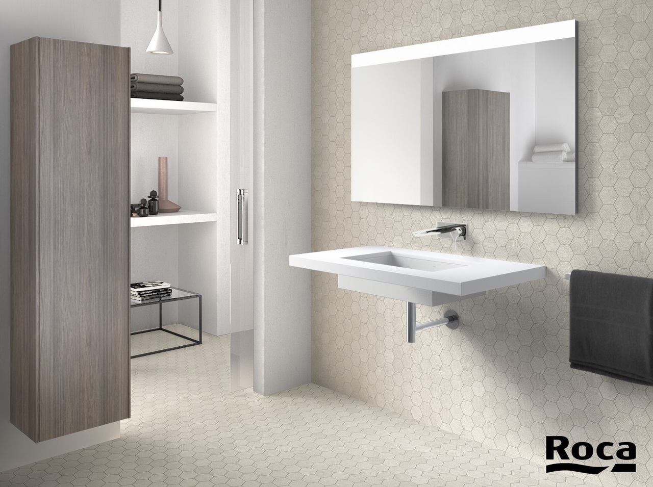 Умивальник Inspira Square 495х390 (A327536000), Roca - Зображення 1895888-4e34b.jpg