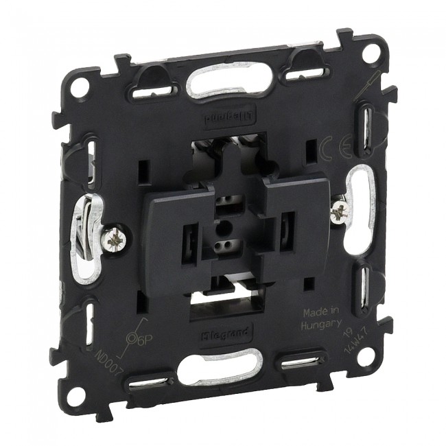 Выключатель кнопочный 6 A 250 V Valena In'Matic 752011 Legrand - Зображення