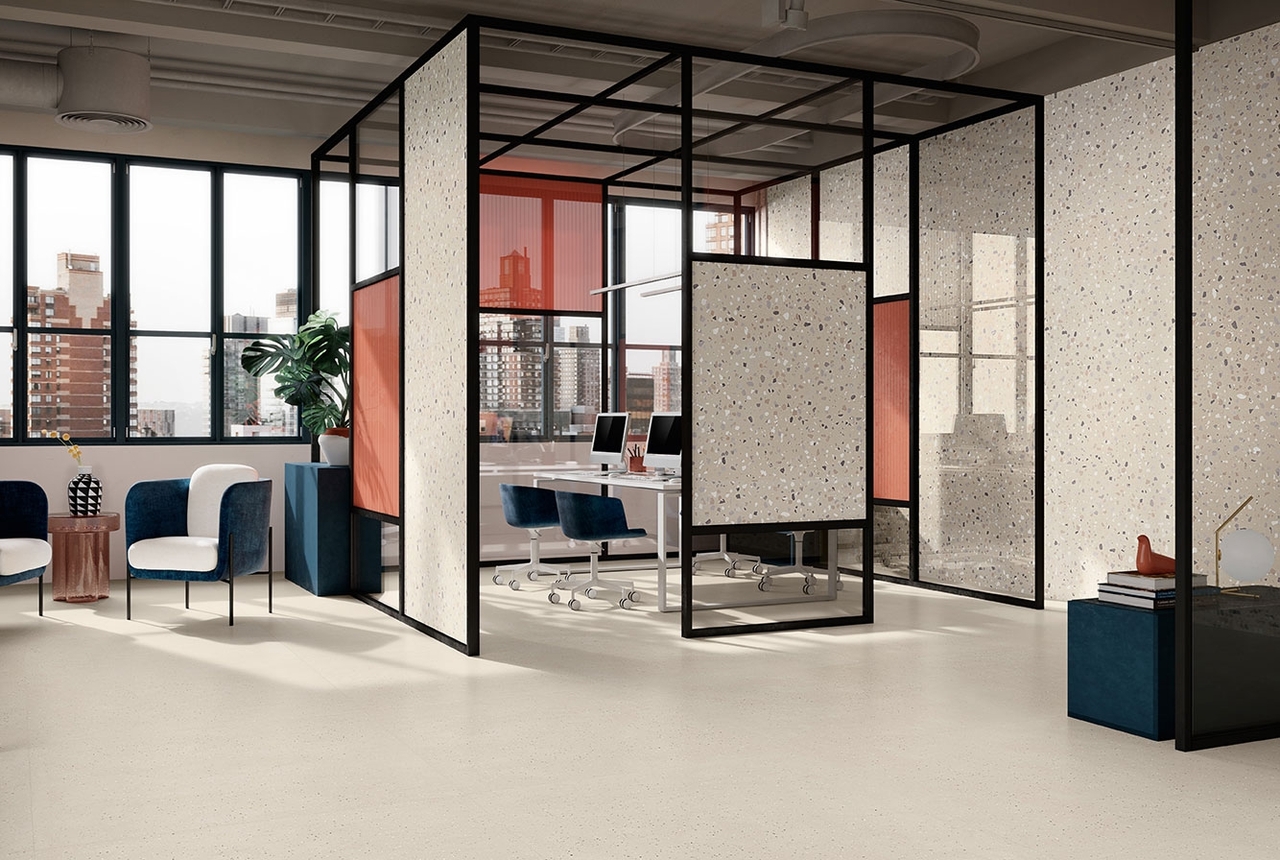 Плитка керамогранитная CSADMISA90 De-Micro Sand 900x900x10 Sant'agostino - Зображення 1897030-52bbc.jpg