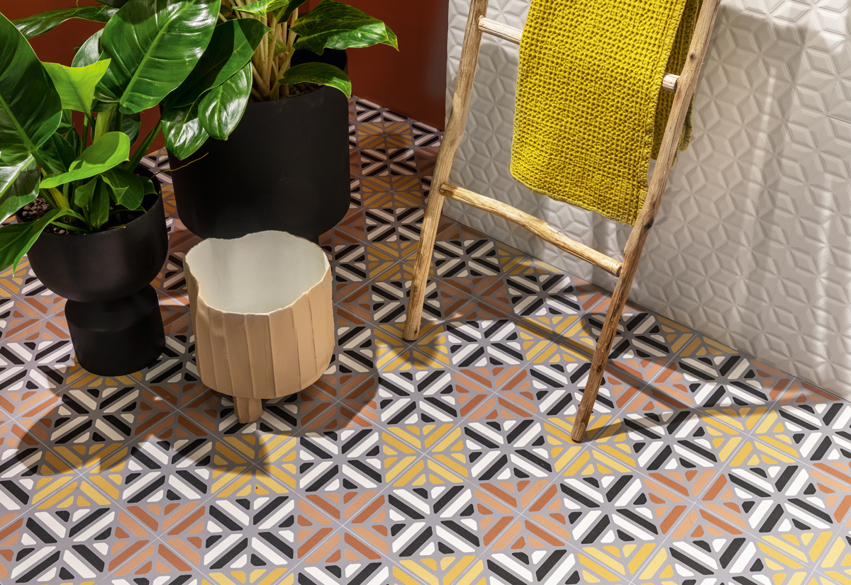 Плитка керамогранитная CSAFUSR220 Fun Summer 02 200x200x10 Sant'agostino - Зображення 1897084-5412e.jpg