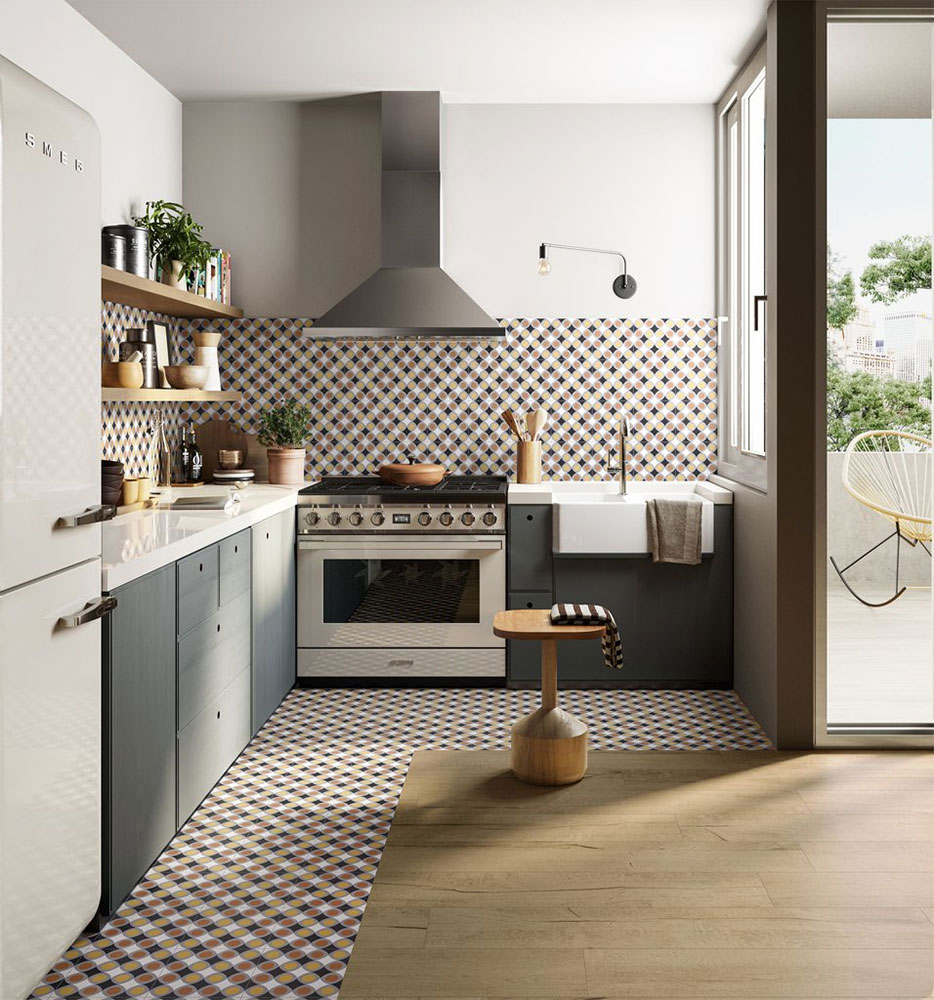 Плитка керамогранитная CSAFUJY220 Fun Joy 02 200x200x10 Sant'agostino - Зображення 1897090-2c36c.jpg