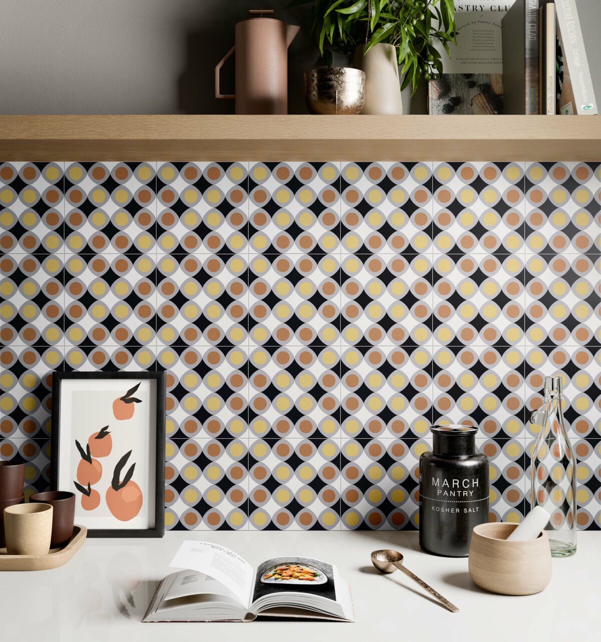 Плитка керамогранитная CSAFUJY220 Fun Joy 02 200x200x10 Sant'agostino - Зображення 1897090-5630c.jpg