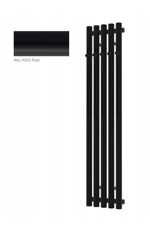 Рушникосушка Rolo Hanger 1200x260 Ral 9005 matt WGROW120026K9M5SX Terma - Зображення 189787289-f3494.jpg