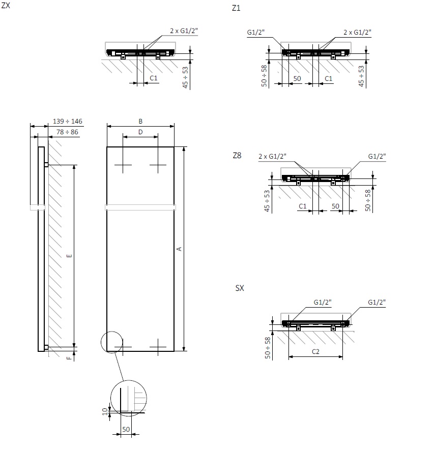 Рушникосушка Case Slim 1585x420 Ral 9002 WGCSX158042K902SX Terma - Зображення 189863501-0b224.jpg