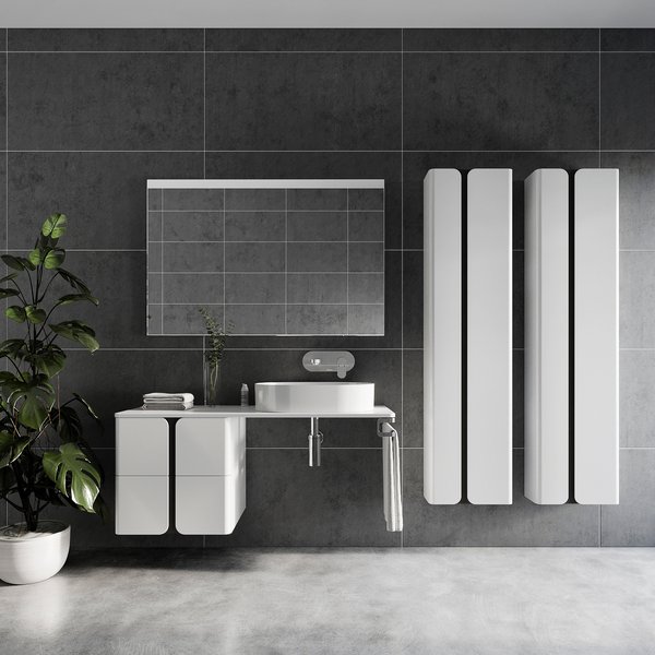 Пенал Balance SB 400 White-Graphit RAVAK - Зображення 1898668-6a58d.jpg