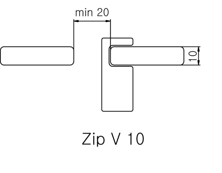 Гачок для рушникосушки ZIP V 10 Chrom Terma - Зображення 1898808-3ffc6.jpg