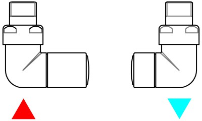 Набір вентилів трьохосьовий регулюючий лівий хром Terma - Зображення 1898878-6e645.jpg