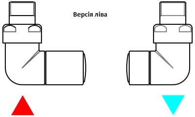 Набір вентилів трьохосьовий регулюючий лівий білий мат Vision All in One Terma - Зображення 1898886-d6397.jpg