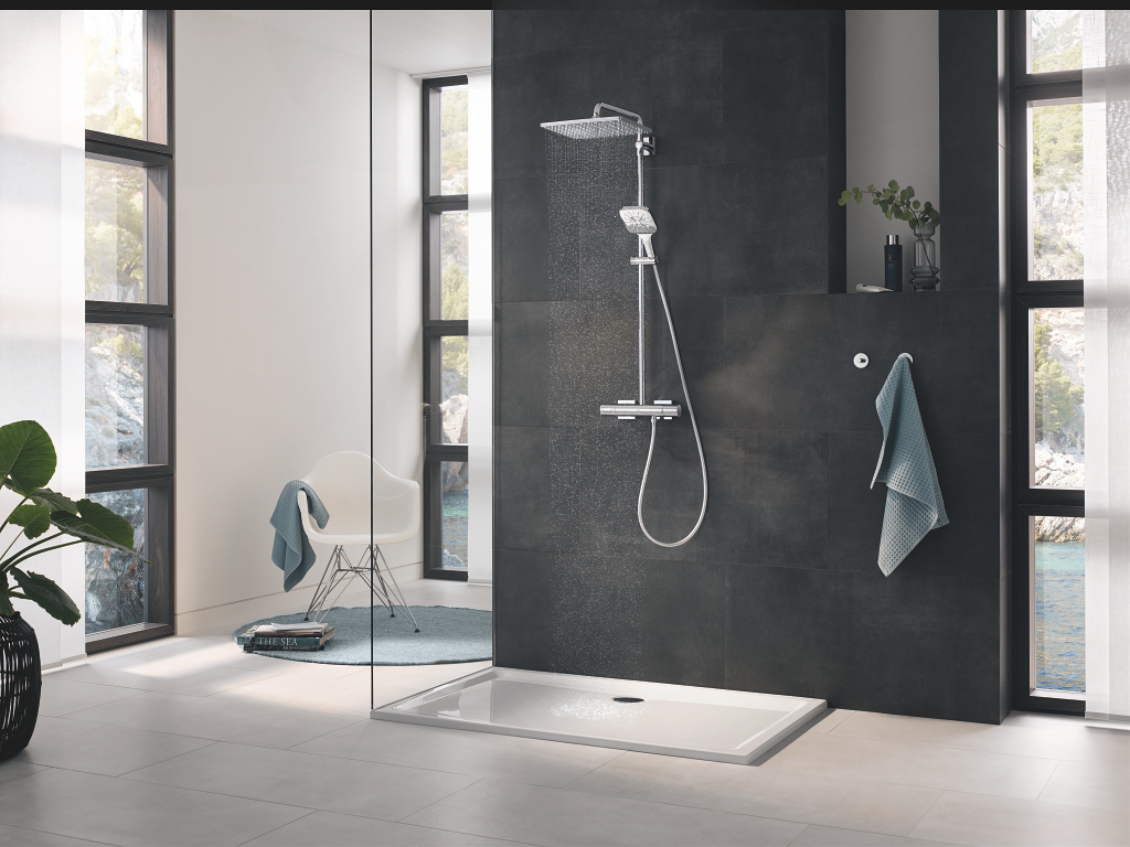Лійка для ручного душу Rainshower Smartactive 130 Cube 26550000 Grohe - Зображення 1898976-b9b82.jpg