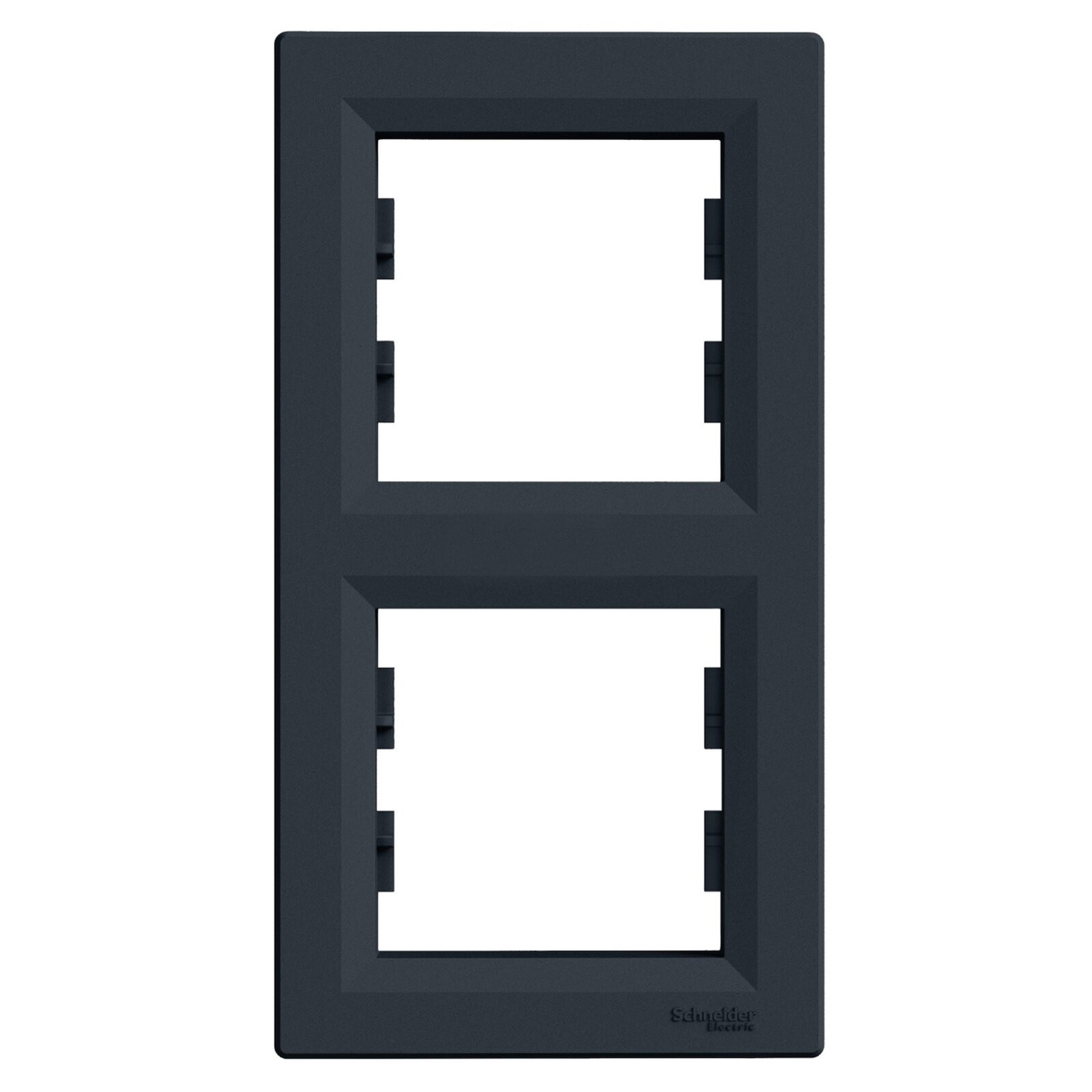 Рамка 2-местная вертикальная Антрацит ASFORA (EPH5810271), Schneider Electric - Зображення 1900524-a2b11.jpg