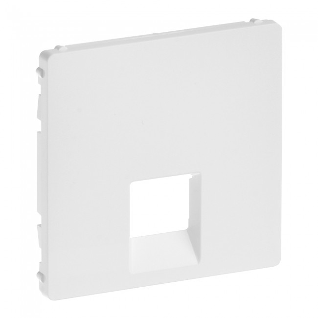 Накладка розетки RJ 45-RJ 11 Valena Life White 755410 Legrand - Зображення