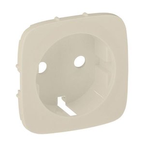 Накладка розетки 2P+E Valena Allure Ivory 755206 Legrand - Зображення