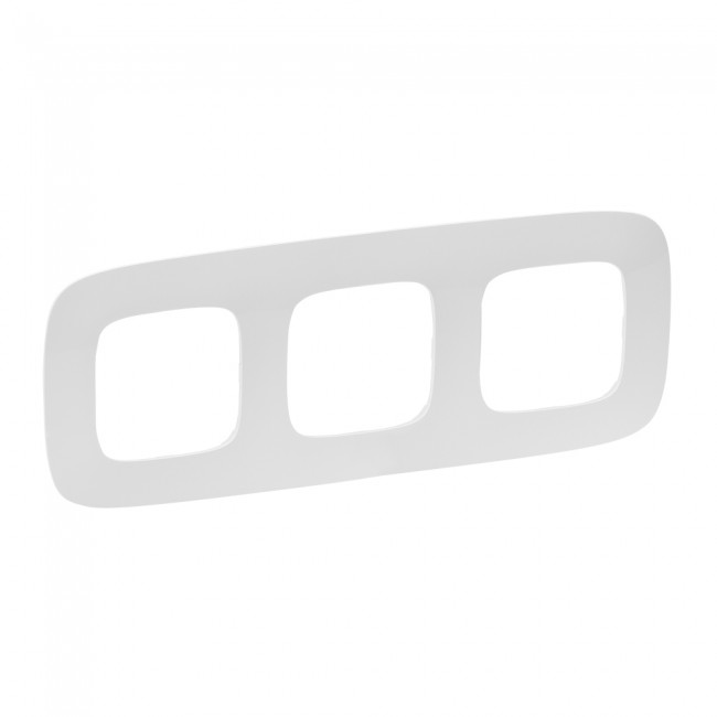 Рамка 3-постовая Valena Allure White 754303 Legrand - Зображення