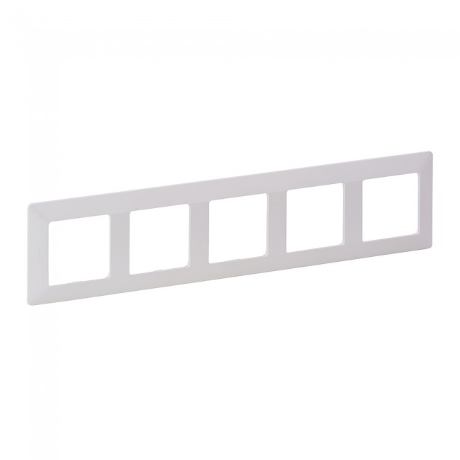 Рамка 5-місна Valena Life White 754005 Legrand - Зображення 1900678-eed44.jpg