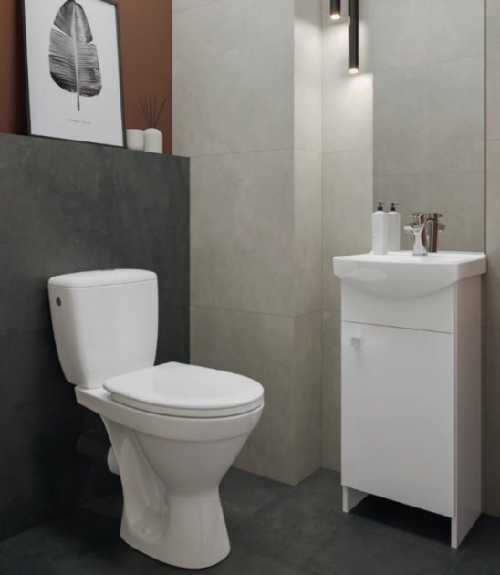 Компакт Cersania 704 SimpleOn 011 с крышкой дюропласт soft-close (CCKZ1015011894) Cersanit - Зображення 1900990-95c0d.jpg