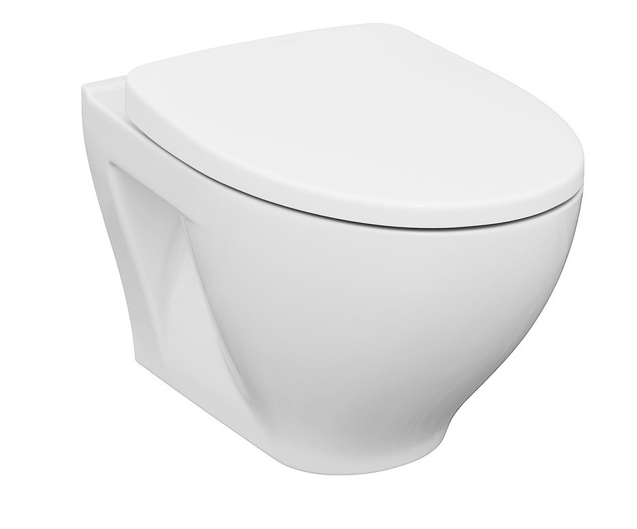 Унітаз підвісний А29 Moduo з кришкою дюропласт Slim Wrap Cersanit - Зображення