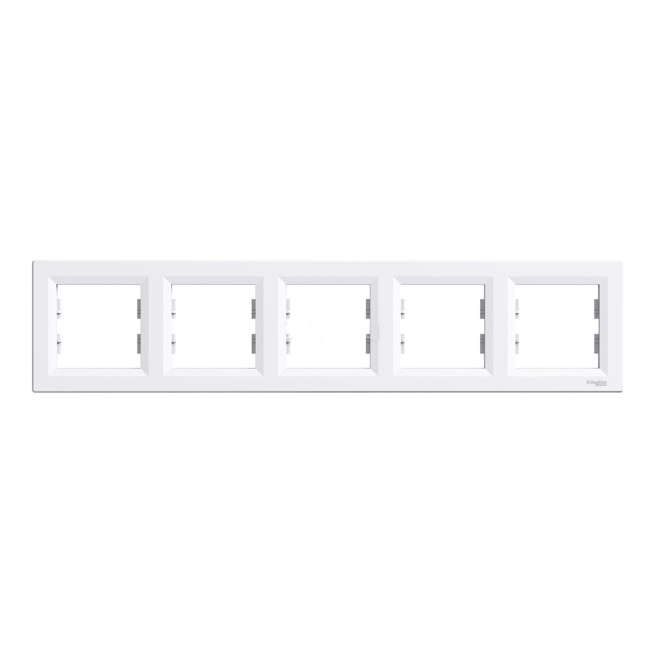 Рамка 5-місна горизонтальна Білий ASFORA (EPH5800521), Schneider Electric - Зображення 1901388-3aa0e.jpg