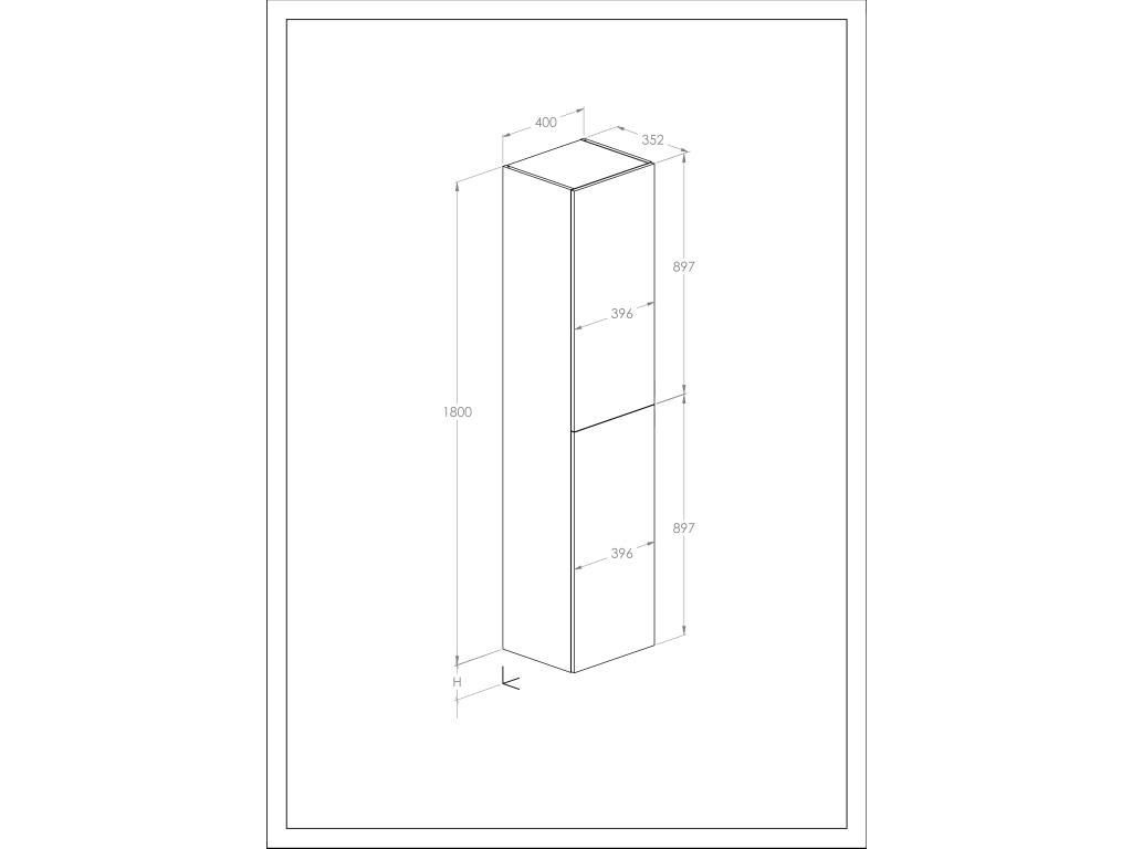 Пенал Extra A857956532 чорний matt Roca - Зображення 190236969-e44c1.jpg