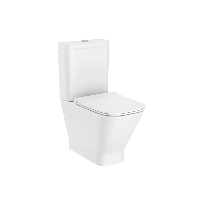 Компакт Cassandra Rimless з кришкою soft-close A34D730000 Roca - Зображення