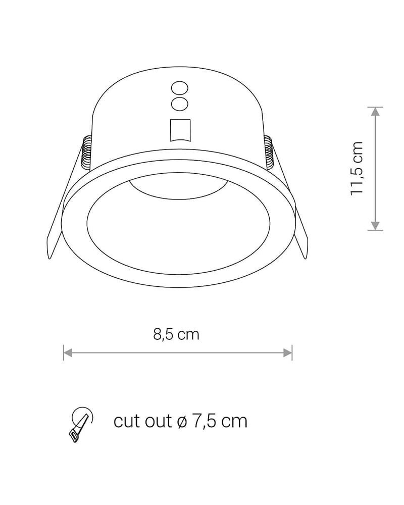 Точковий світильник Charlie Black CN 8367 Nowodvorski - Зображення 1902806-b6e19.jpg