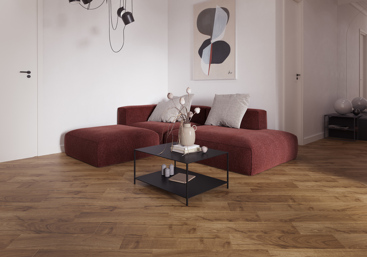 Плитка керамогранітна Art Wood коричневий RECT 198x1198x10 Golden Tile - Зображення 1903538-e7d87.jpg