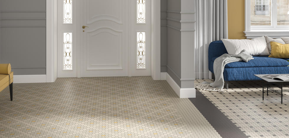 Мозаїка Modernizm Bianco 308,6x308,6x6 Paradyz - Зображення 1903614-81871.jpg