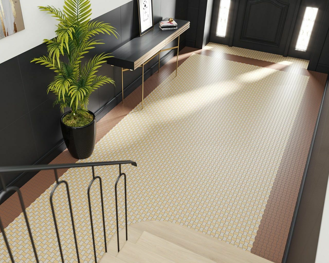 Мозаїка Modernizm Bianco Mix A 308,6x308,6x6 Paradyz - Зображення 1903624-43f00.jpg