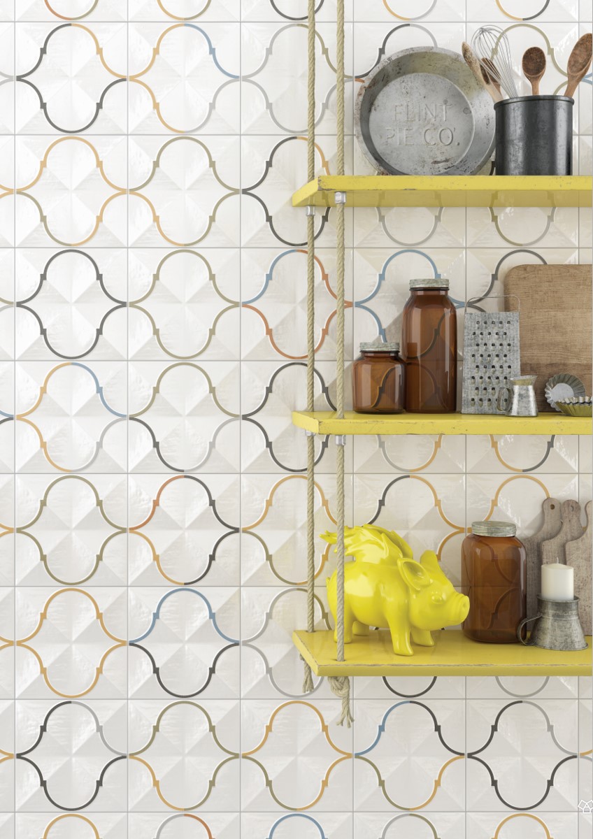 Плитка керамогранітна Oromo Multicolor 200x200x7,6 Vives - Зображення 1904752-2f936.jpg