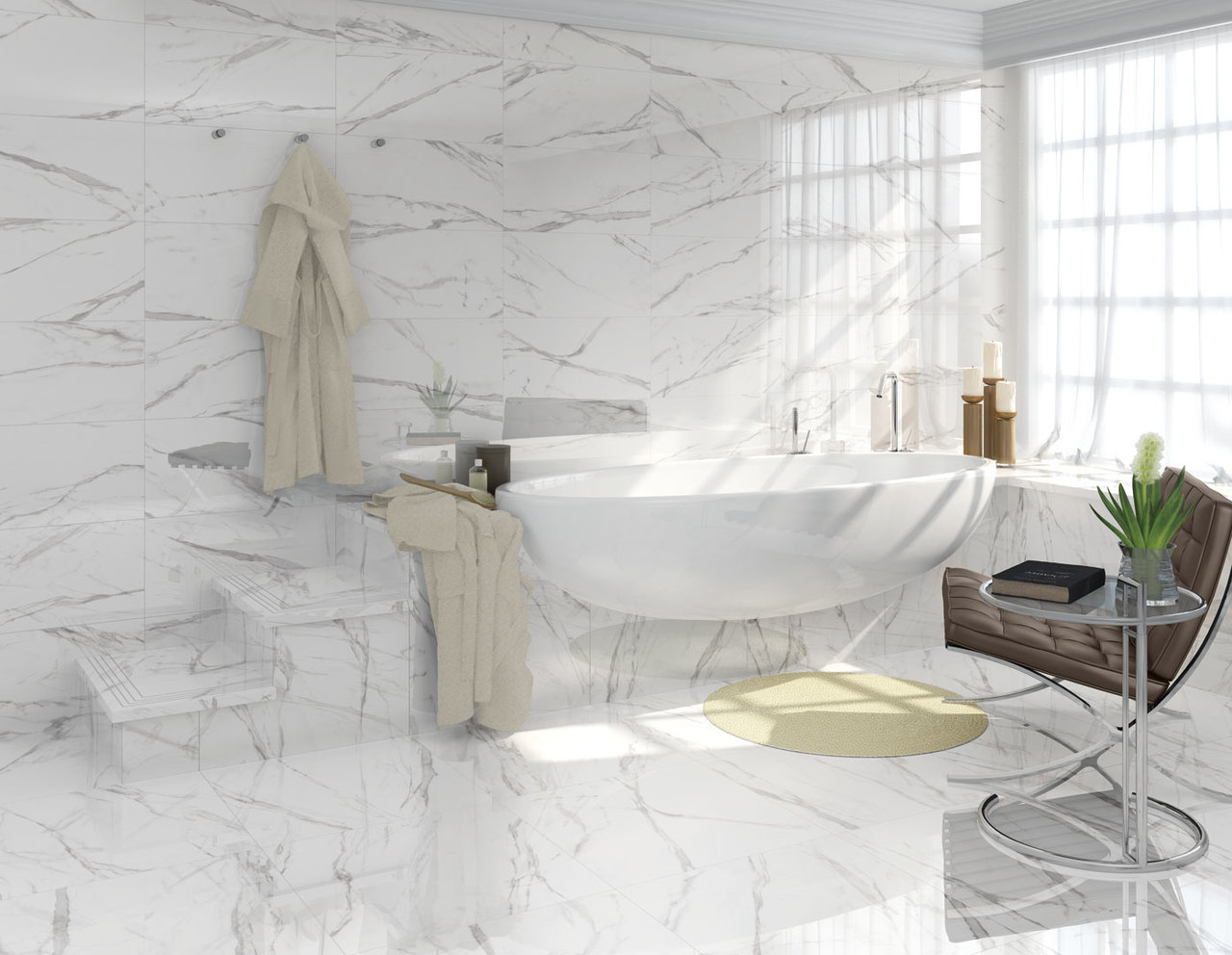 Плитка керамогранітна Hope-R Blanco RECT 593x593x10 Arcana - Зображення 1905106-6d58c.jpg