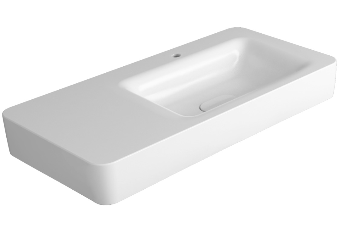 Умивальник HE 12 Henges Glossy white SIMAS - Зображення