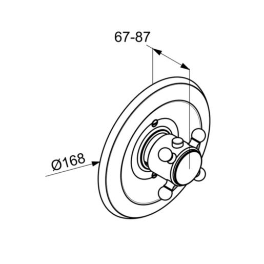 Змішувач для душу Adlon (517190520), Kludi - Зображення 190526-70066.jpg