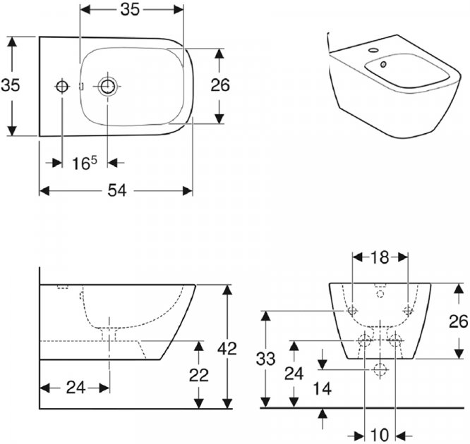 Біде підвісне Smyle Square 500.209.01.1 Geberit - Зображення 1906147-80d7e.jpg
