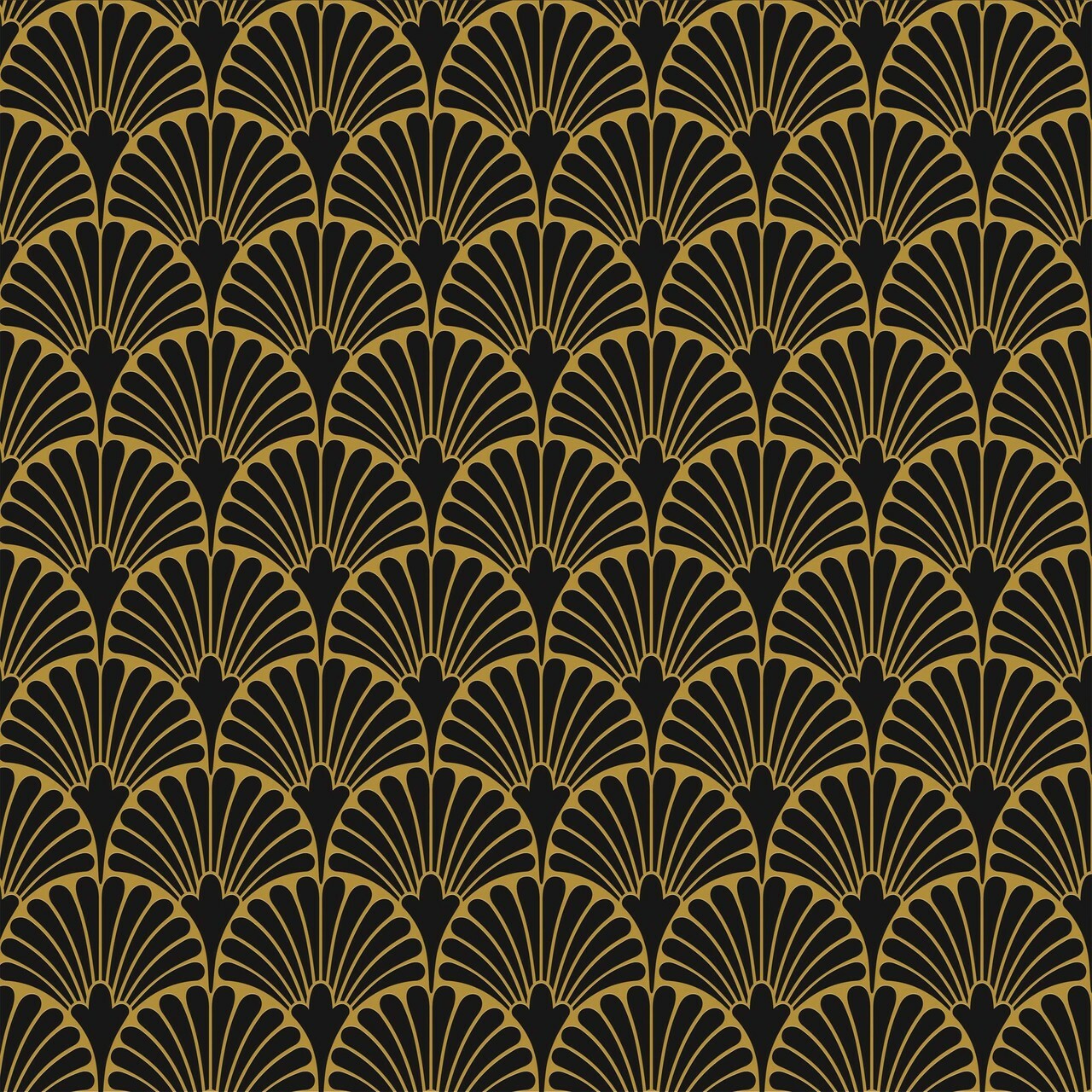 Плитка керамогранитная Art Deco Black Manhattan Natural 297,5x297,5x9,9 Aparici - Зображення