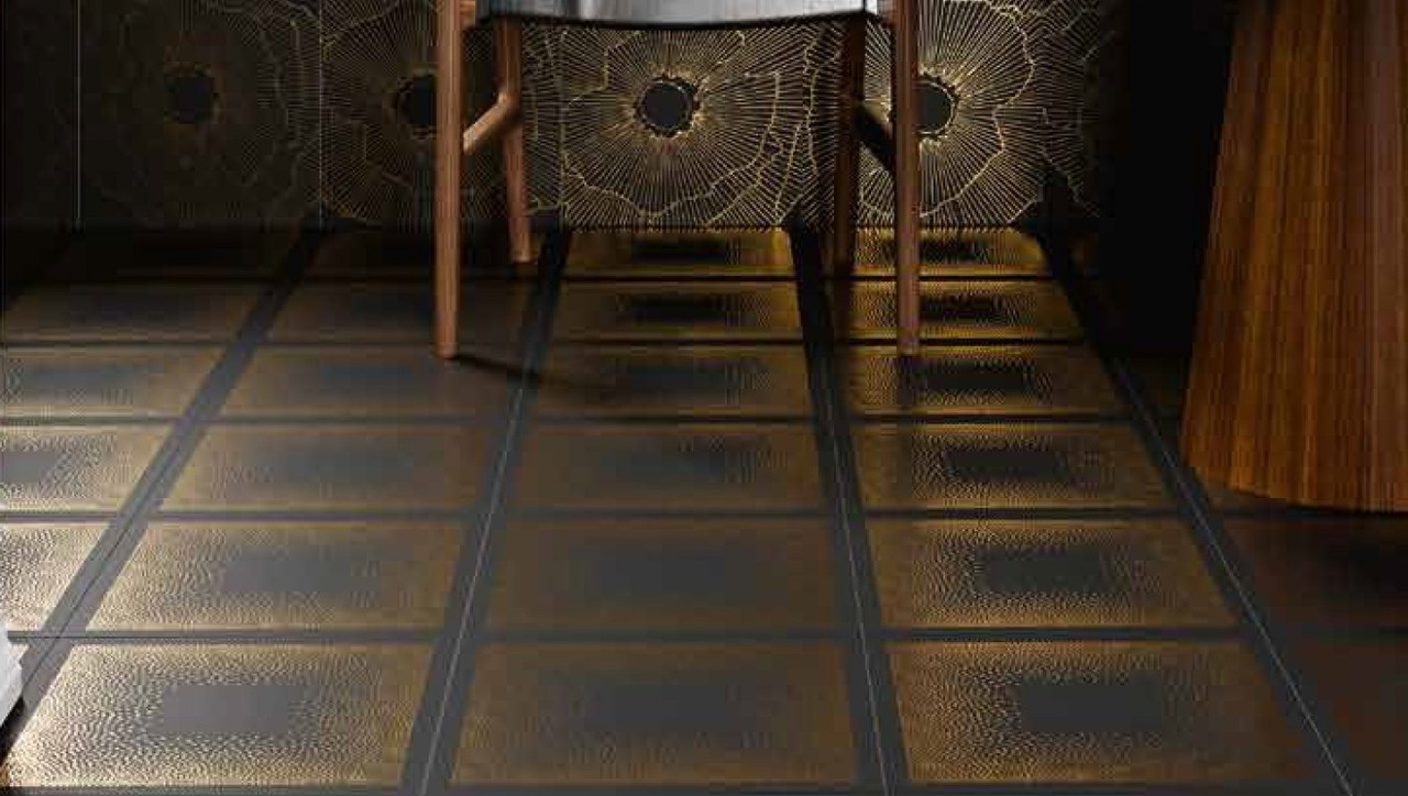 Плитка керамогранитная Art Deco Black Negroni Natural 297,5x297,5x9,9 Aparici - Зображення 1906967-62dbc.jpg