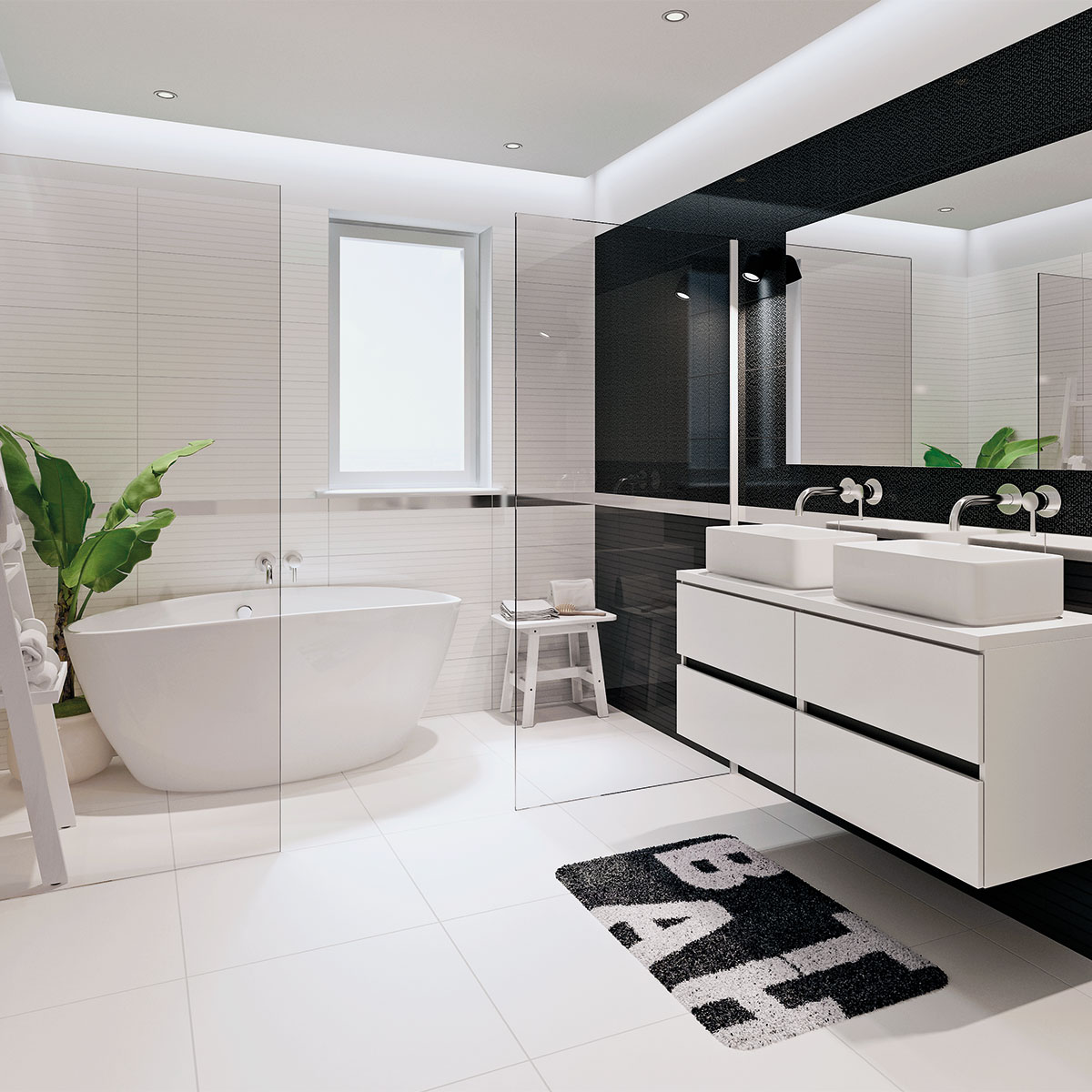 Декор Xero Black RECT 250x750 Ceramika Color - Зображення 1907565-3dddb.jpg