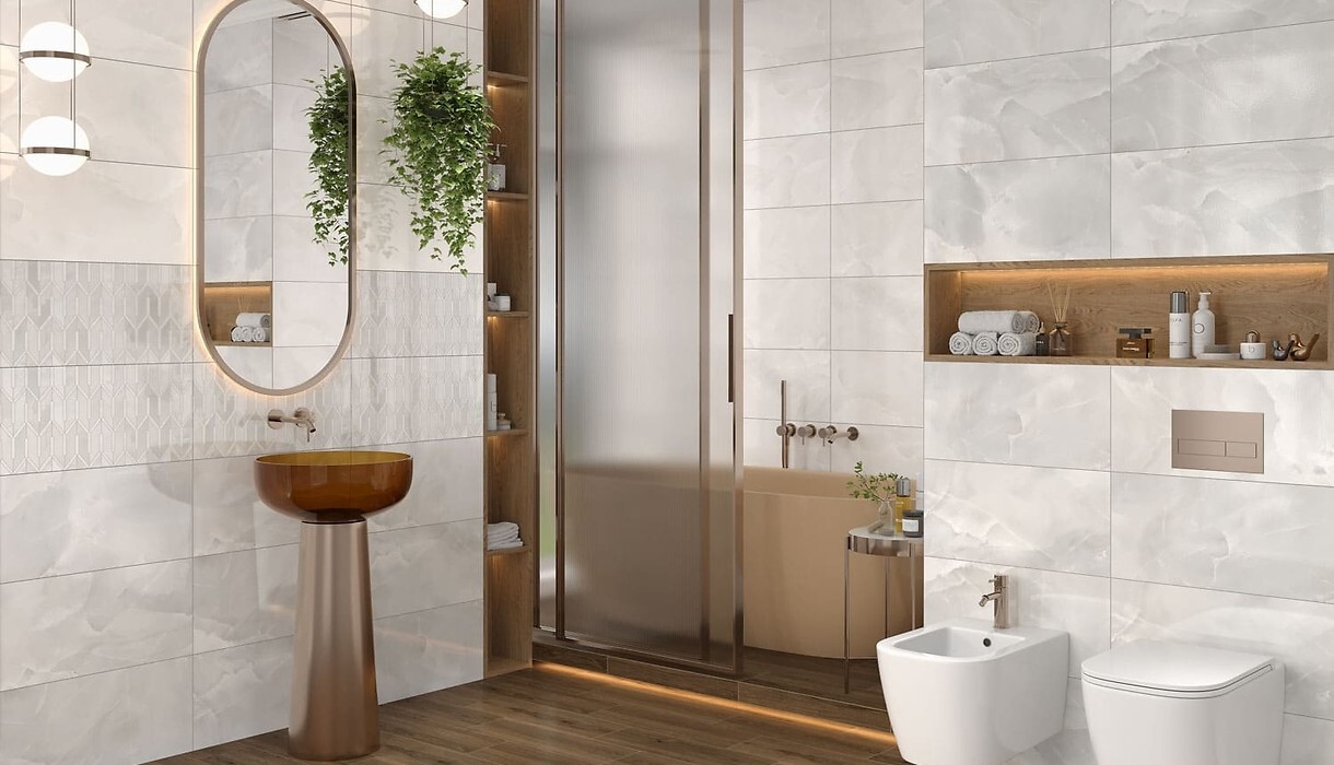 Плитка стінова Amanda Ivory GLOSSY 297x600 Opoczno - Зображення 190759291-26fca.jpg