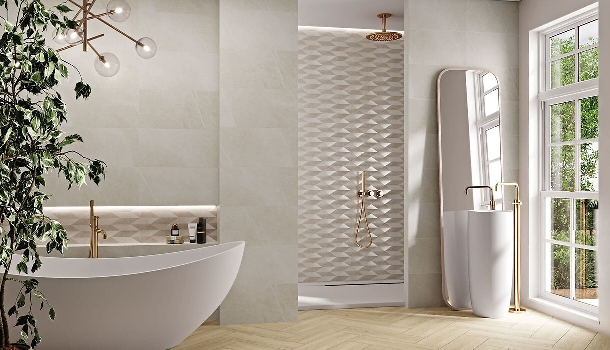 Плитка стінова Sylvie Geo SATIN 297x600 Opoczno - Зображення 190759300-d3061.jpg