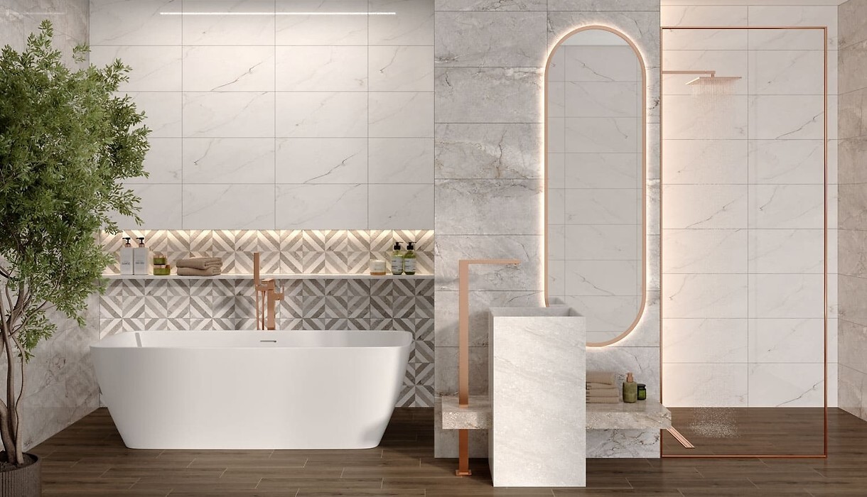 Плитка стінова Mystic Warm Grey GLOSSY 297x600 Opoczno - Зображення 190759304-abafc.jpg