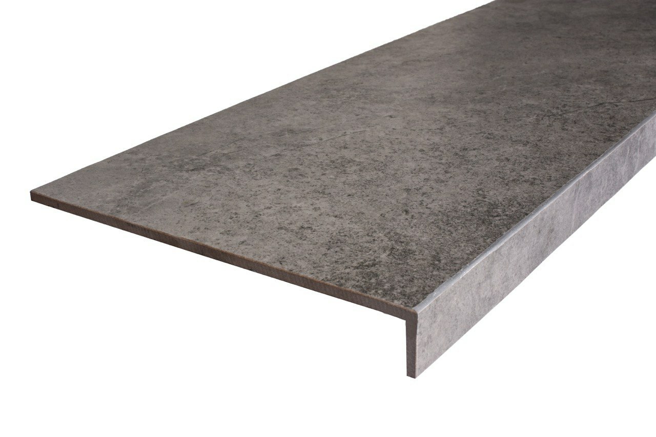 Сходинка пряма з капіносом SG 30120003 Так Грей 295х1197х40 Котто Кераміка - Зображення 1907619-f6cf9.jpg