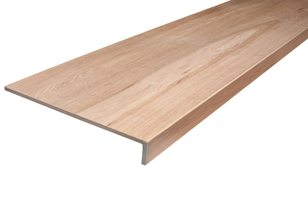 Сходинка пряма з капіносом SG 30120002 Мат Саббія 295х1202х40 Котто Кераміка - Зображення