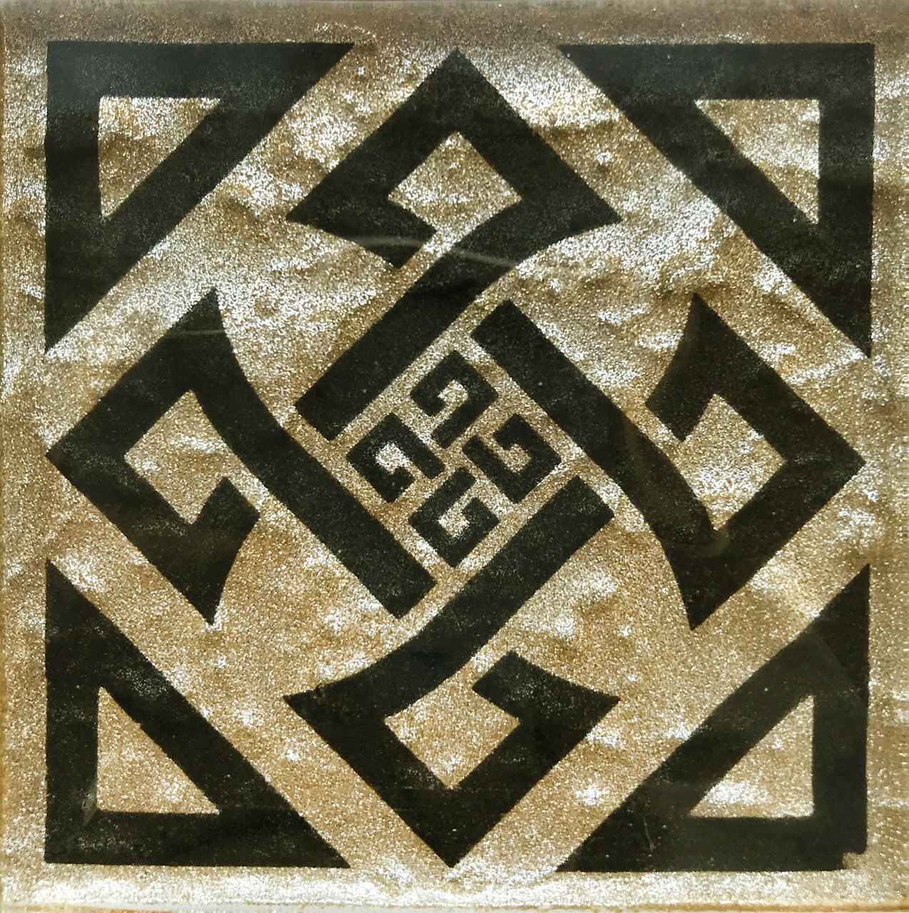 Вставка Tako GTР 73011 Gothic Gold Brocade S1 73х73х8 Котто Керамика - Зображення 1907988-05671.jpg