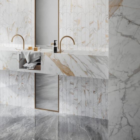 Плитка керамогранітна R8NG Incanto Calacatta Michelange 1200x2780x6 Ragno - Зображення 1909035-dad0f.jpg